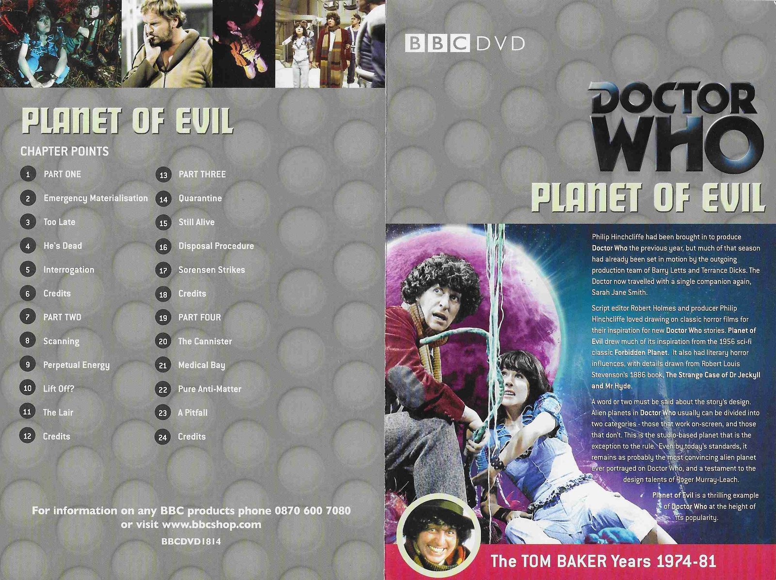 Inserts from BBCDVD 1814